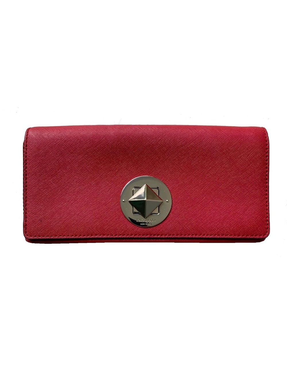 Kate Spade Red 100% Cow Leather wallet/Clutch